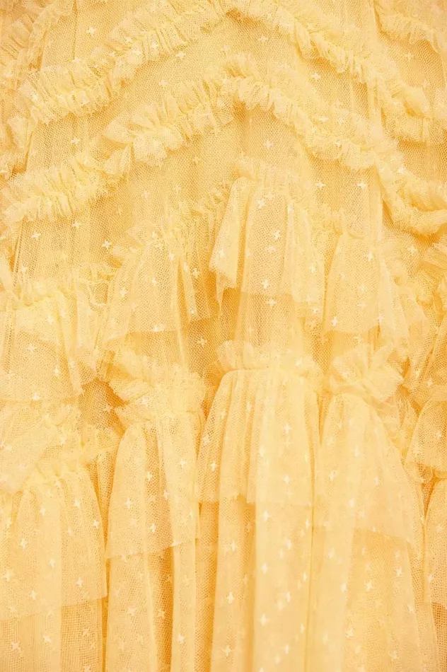 Needle and Thread Dresses Lola Backless Ballerina Dress Yellow 8211 Women