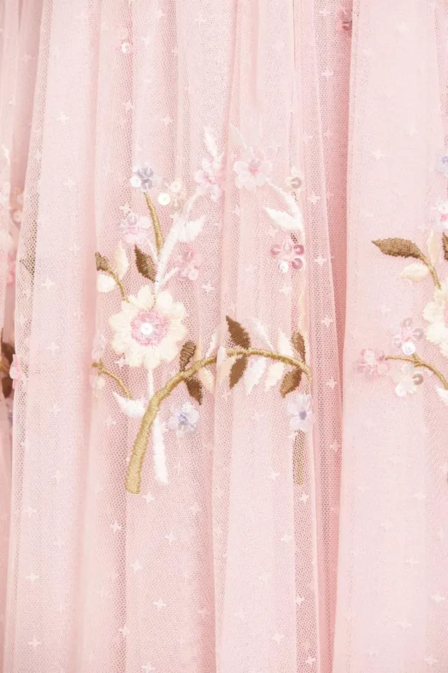 Needle and Thread Dresses Petunia Cap Sleeve Gown Pink 8211 Women