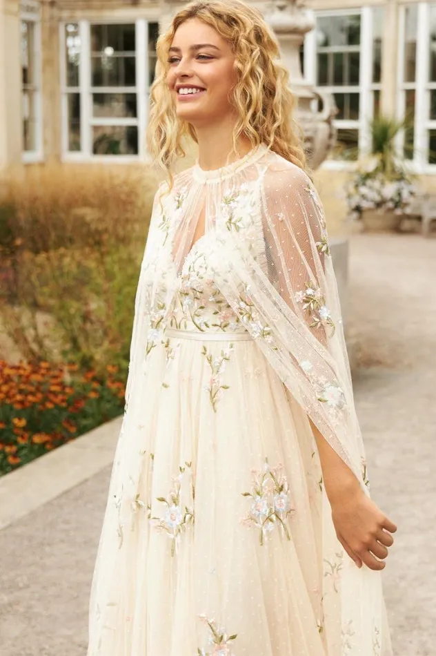 Needle and Thread Dresses Petunia Gown Champagne 8211 Women