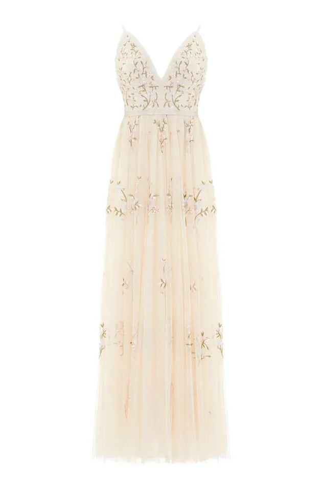 Needle and Thread Dresses Petunia Gown Champagne 8211 Women