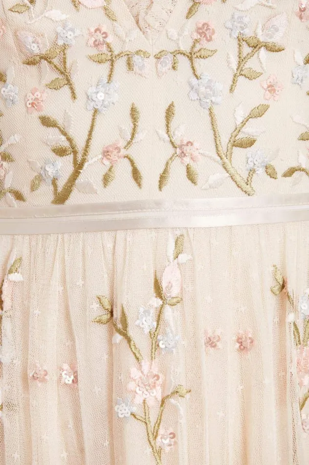 Needle and Thread Dresses Petunia Gown Champagne 8211 Women