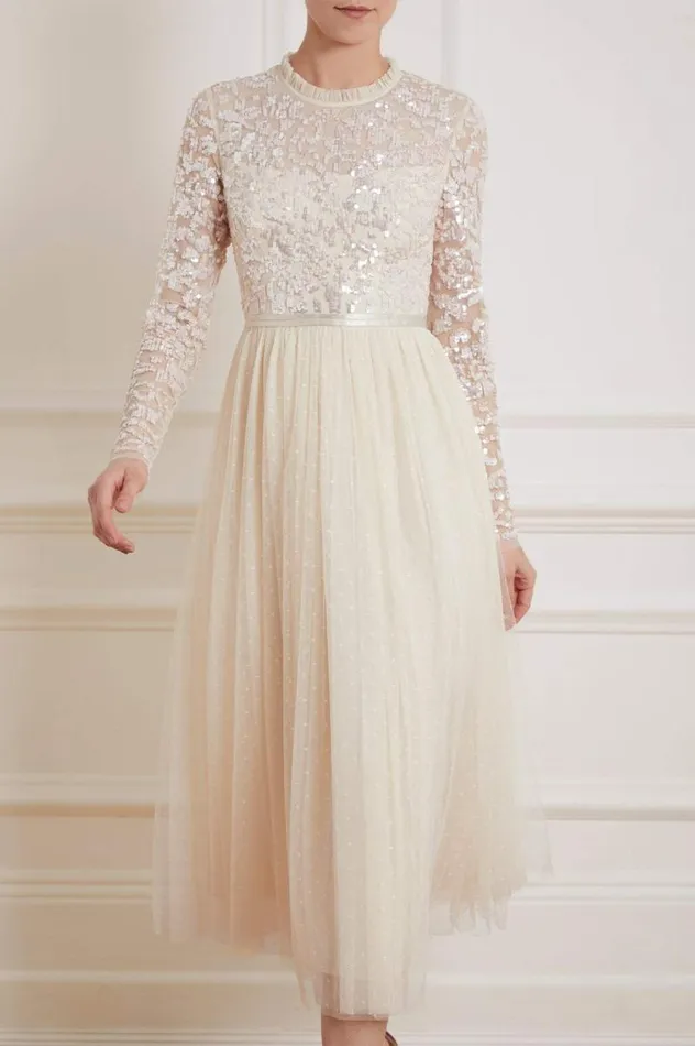 Needle and Thread Dresses Tempest Bodice Ballerina Dress Champagne 8211 Women
