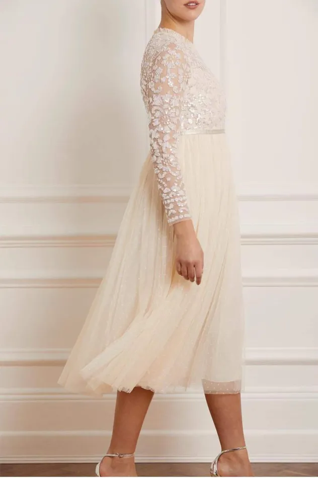 Needle and Thread Dresses Tempest Bodice Ballerina Dress Champagne 8211 Women