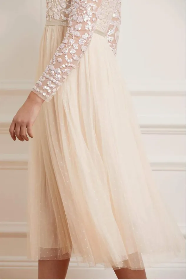 Needle and Thread Dresses Tempest Bodice Ballerina Dress Champagne 8211 Women