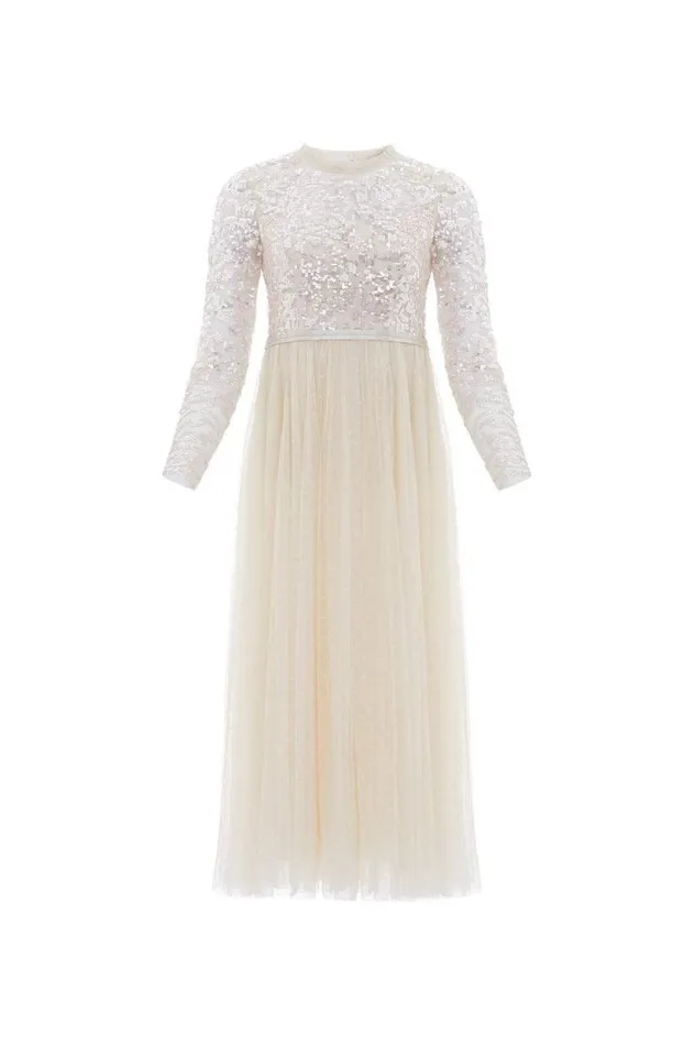 Needle and Thread Dresses Tempest Bodice Ballerina Dress Champagne 8211 Women
