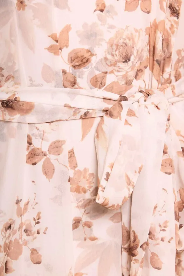 Needle and Thread Dresses Vintage Rose Chiffon Round Neck Ankle Gown Multi 8211 Women