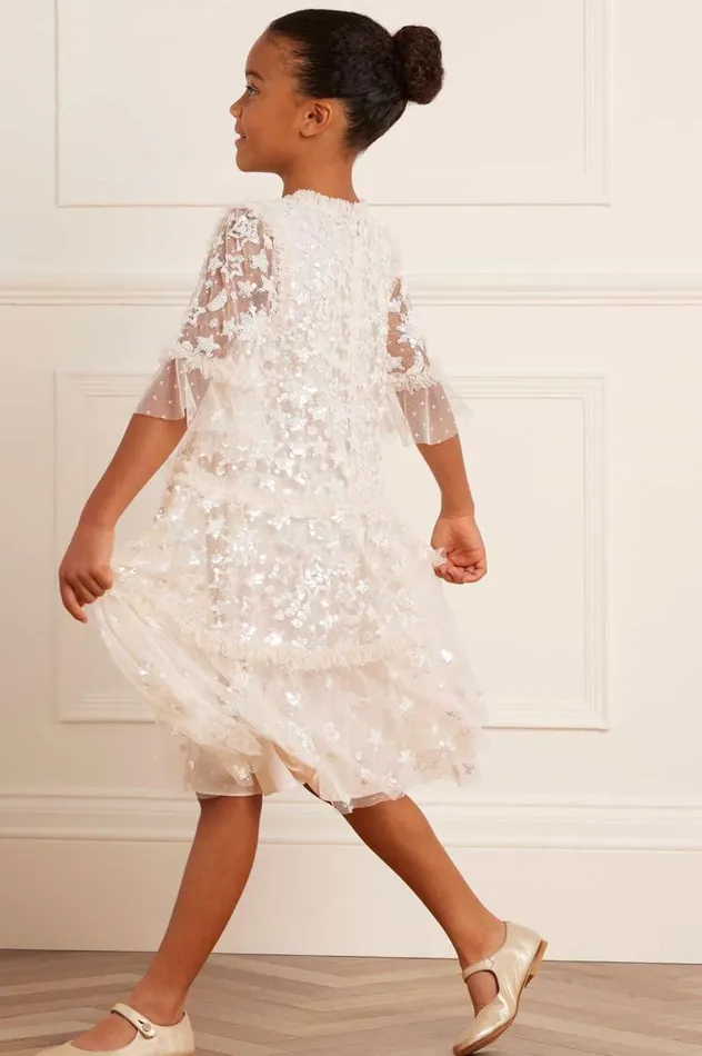 Needle and Thread Flower Girl Constellation Gloss Kids Dress Champagne 8211 Women