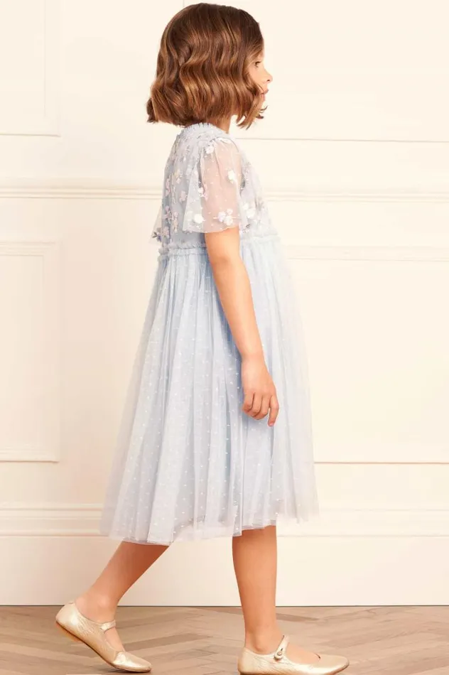 Needle and Thread Flower Girl Evening Primrose Bodice Kids Dress Blue 8211 Women