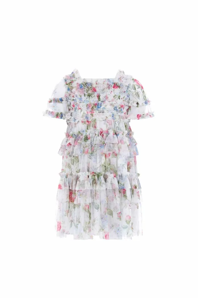 Needle and Thread Kids Daywear Floral Fantasy Smocked Kids Dress Multi 8211 Kids
