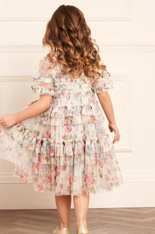 Needle and Thread Kids Daywear Floral Fantasy Smocked Kids Dress Multi 8211 Kids