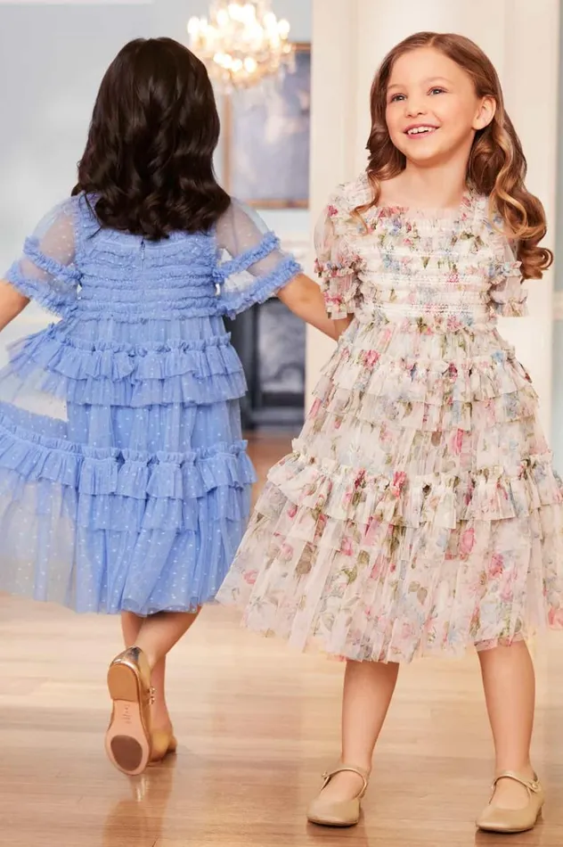 Needle and Thread Kids Daywear Floral Fantasy Smocked Kids Dress Multi 8211 Kids