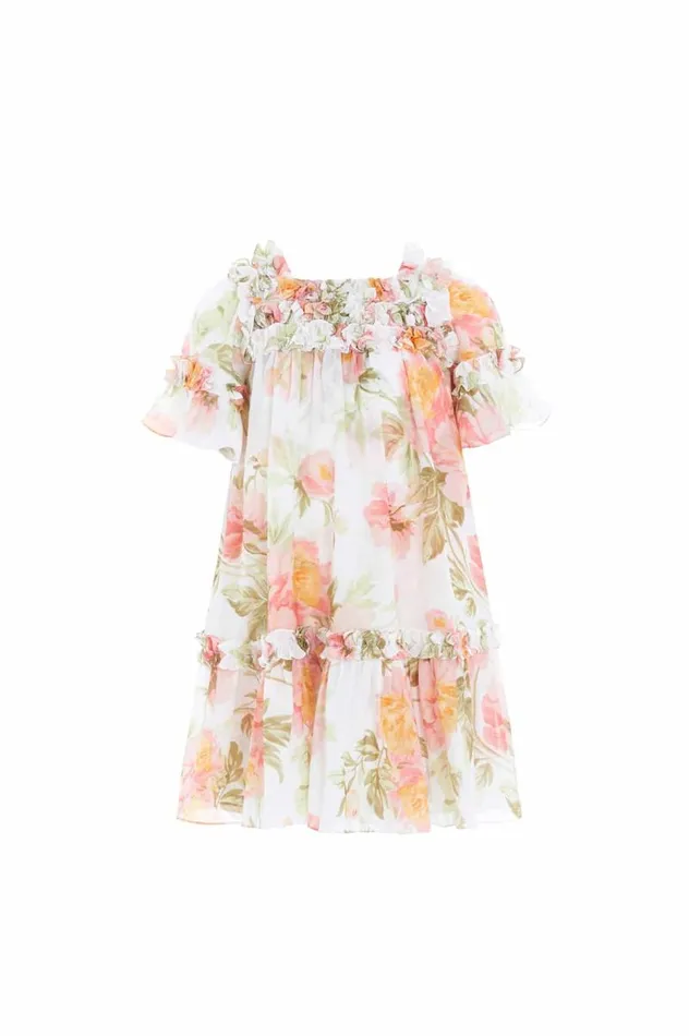 Needle and Thread Kids Daywear Peony Primrose Chiffon Bella Kids Dress Multi 8211 Kids