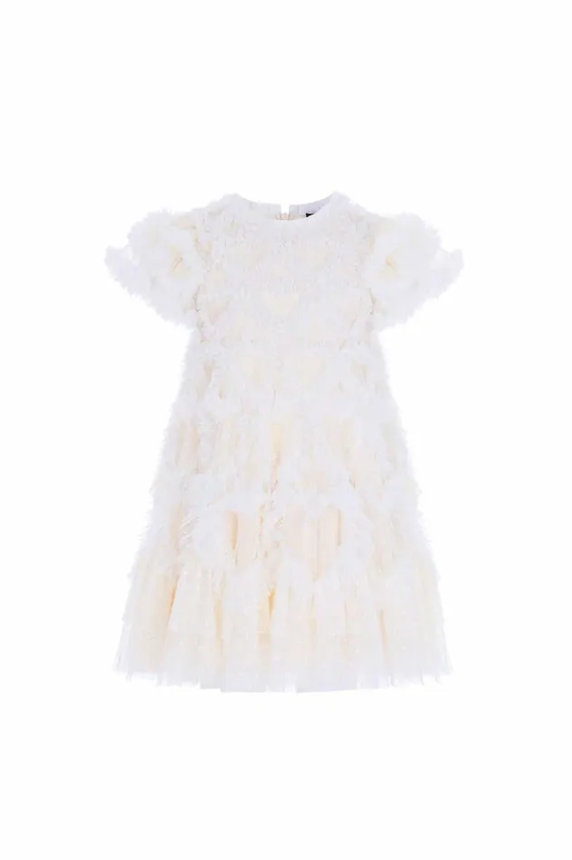Needle and Thread Kids Formalwear Amorette Kids Dress Champagne 8211 KidsWomen