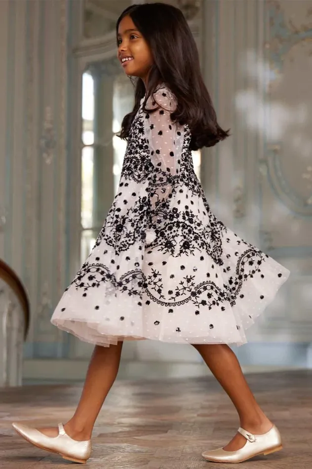 Needle and Thread Kids Formalwear Beatrice Kids Dress Champagne 8211 Kids
