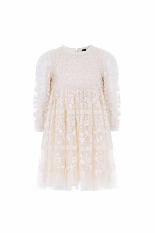 Needle and Thread Kids Formalwear Celestia Ribbon Kids Dress Champagne 8211 KidsWomen