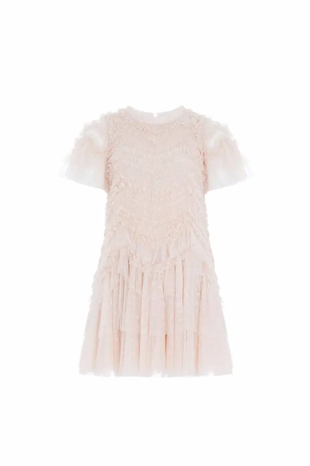 Needle and Thread Kids Formalwear Elia Kids Dress Beige 8211 KidsWomen