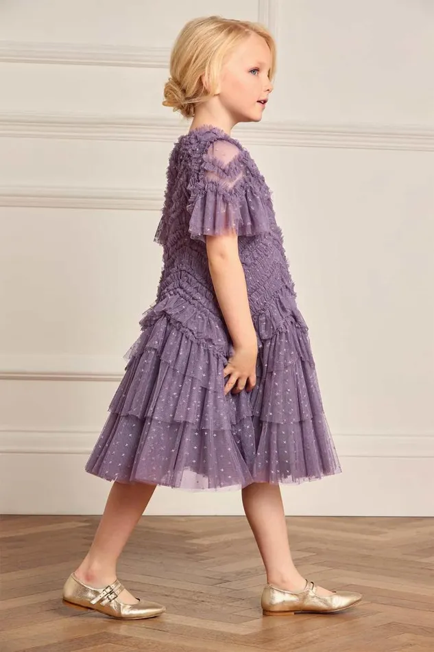Needle and Thread Kids Formalwear Elia Kids Dress Purple 8211 Kids