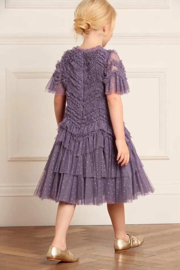 Needle and Thread Kids Formalwear Elia Kids Dress Purple 8211 Kids