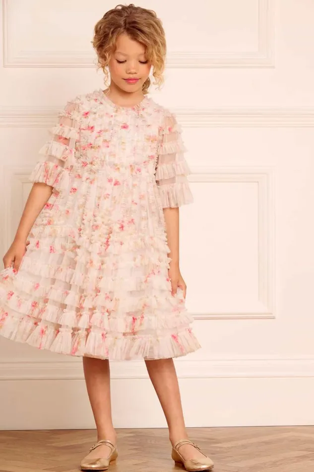 Needle and Thread Kids Formalwear Enchanted Garden La Vie En Rose Kids Dress Multi 8211 Kids