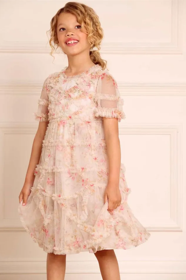 Needle and Thread Kids Formalwear Enchanted Garden Maeve Kids Dress Multi 8211 Kids