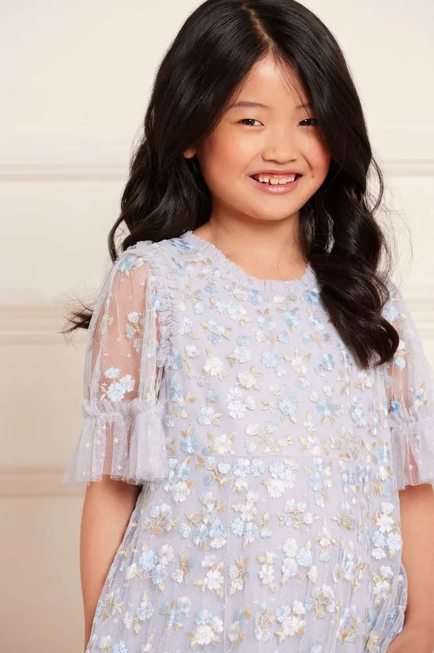 Needle and Thread Kids Formalwear Evening Primrose Kids Dress Blue 8211 Kids