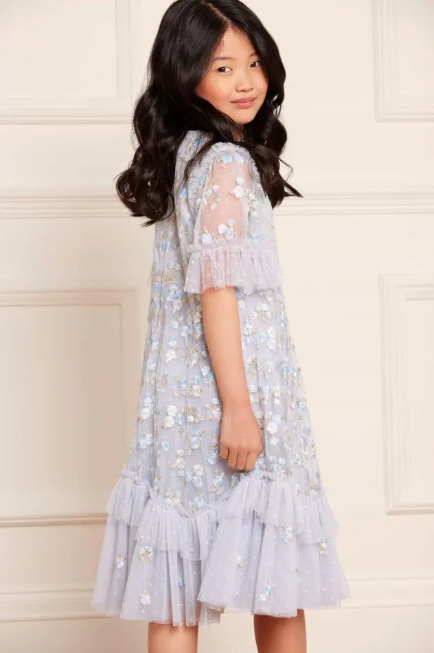Needle and Thread Kids Formalwear Evening Primrose Kids Dress Blue 8211 Kids