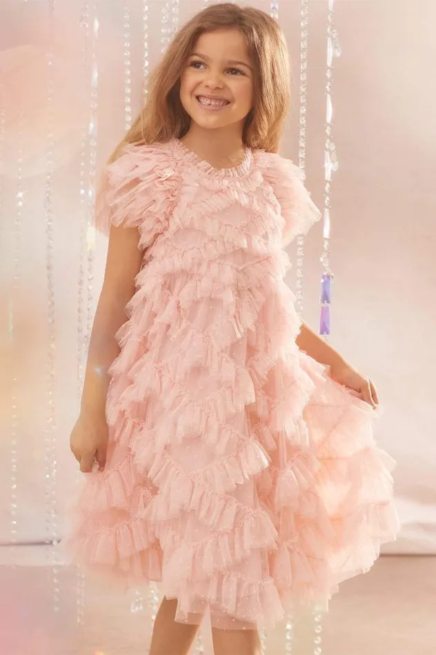Needle and Thread Kids Formalwear Genevieve Kids Dress Pink 8211 KidsWomen