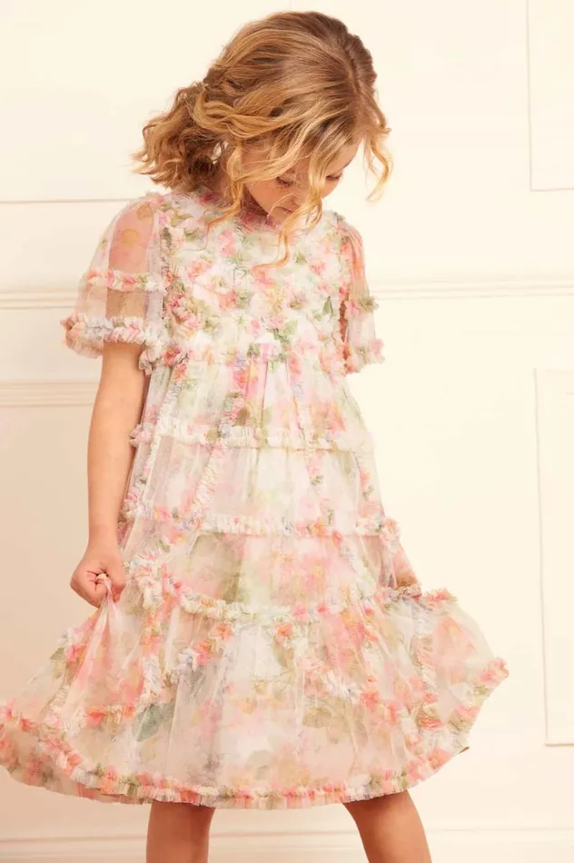 Needle and Thread Kids Formalwear Immortal Rose Maeve Kids Dress Multi 8211 Kids