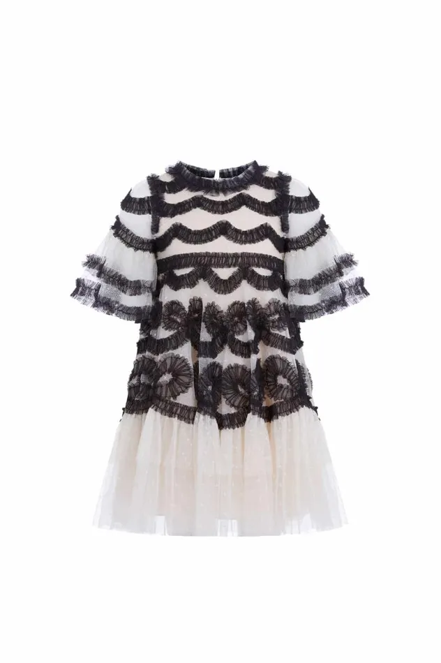 Needle and Thread Kids Formalwear Ingrid Kids Dress Champagne 8211 Kids