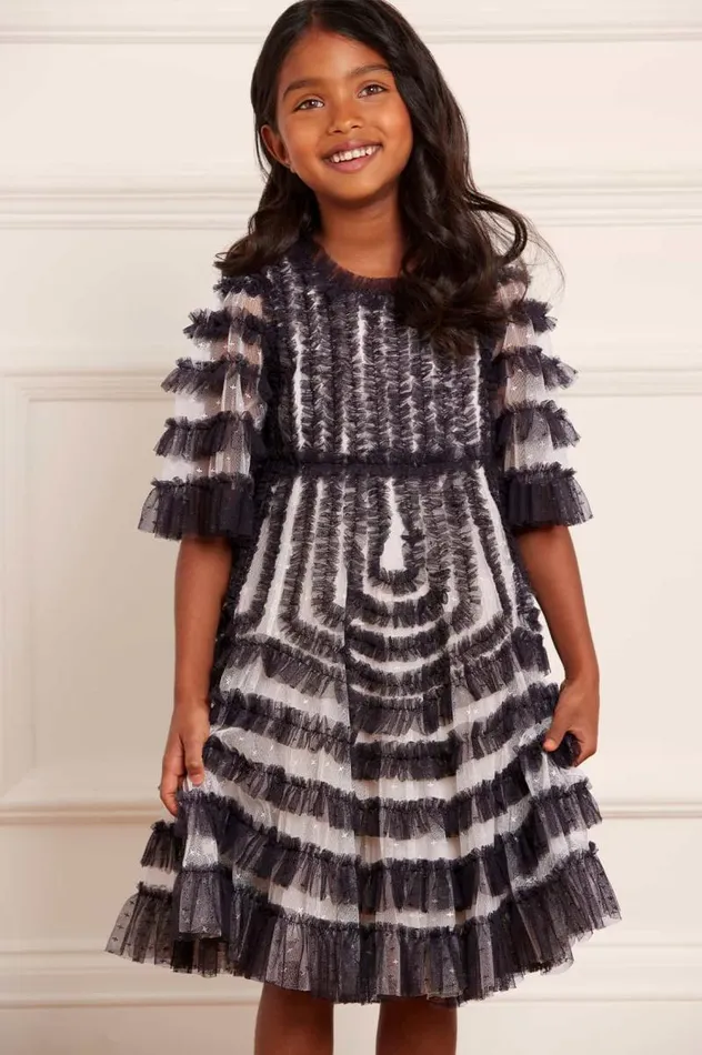 Needle and Thread Kids Formalwear La Vie En Rose Kids Dress Black 8211 Kids