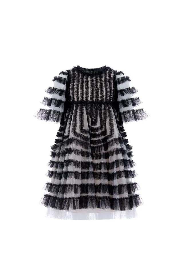 Needle and Thread Kids Formalwear La Vie En Rose Kids Dress Black 8211 Kids