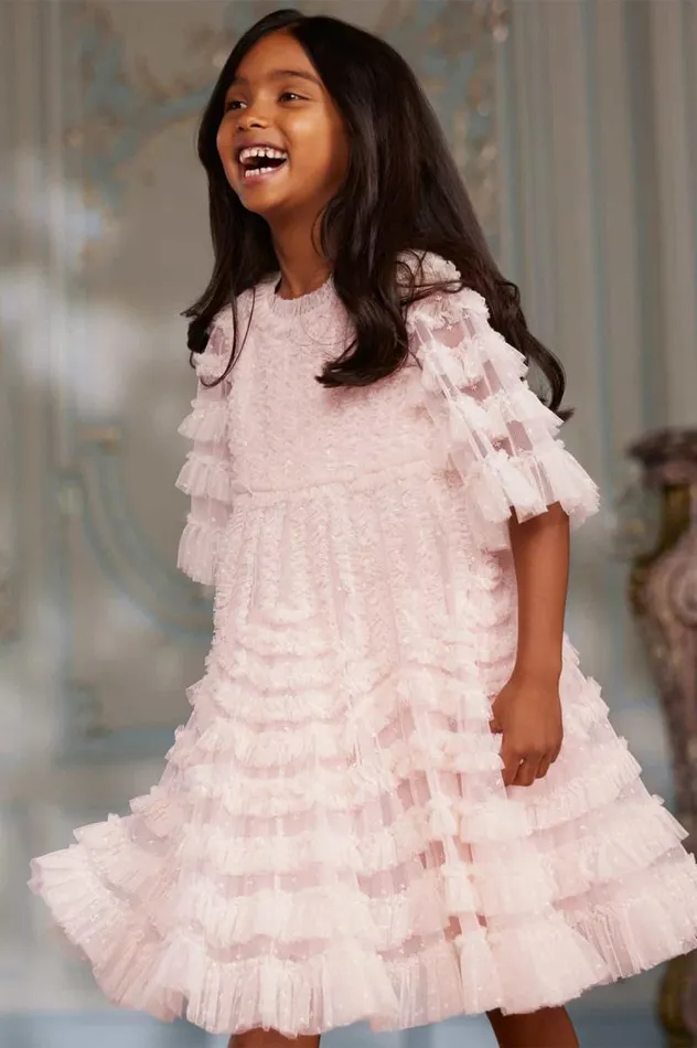 Needle and Thread Kids Formalwear La Vie En Rose Kids Dress Pink 8211 KidsWomen