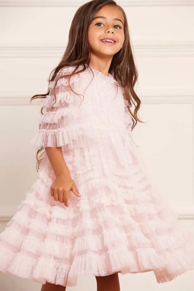 Needle and Thread Kids Formalwear La Vie En Rose Kids Dress Pink 8211 KidsWomen