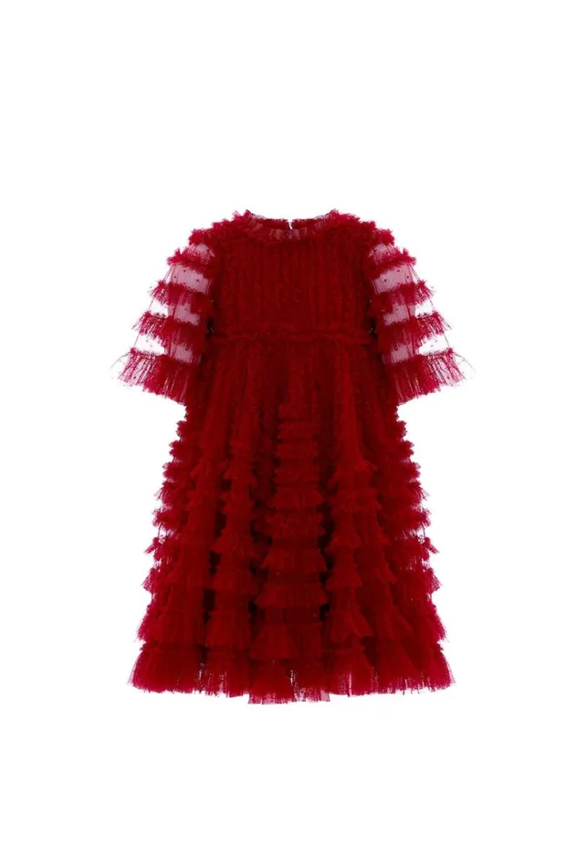 Needle and Thread Kids Formalwear La Vie En Rose Kids Dress Red 8211 Kids