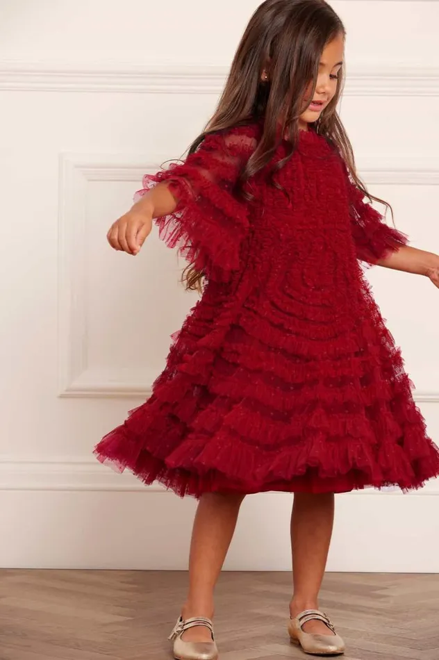 Needle and Thread Kids Formalwear La Vie En Rose Kids Dress Red 8211 Kids