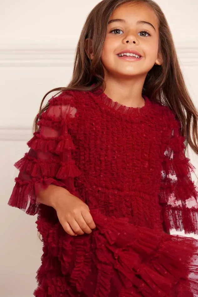 Needle and Thread Kids Formalwear La Vie En Rose Kids Dress Red 8211 Kids