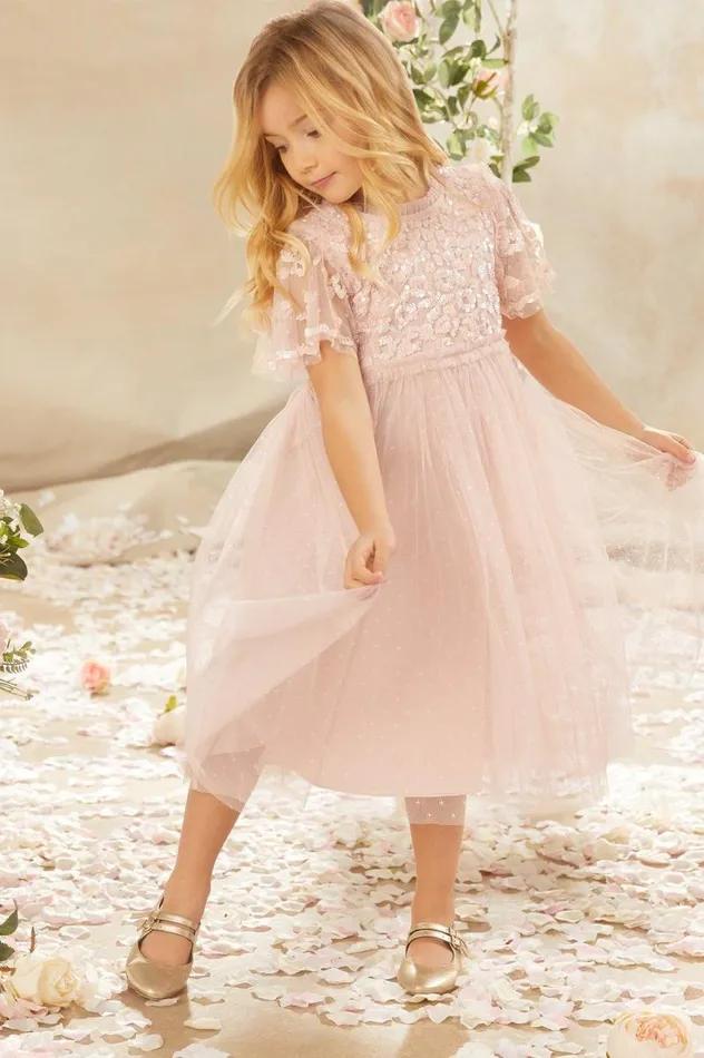 Needle and Thread Kids Formalwear Lilybelle Kids Dress Pink 8211 KidsWomen