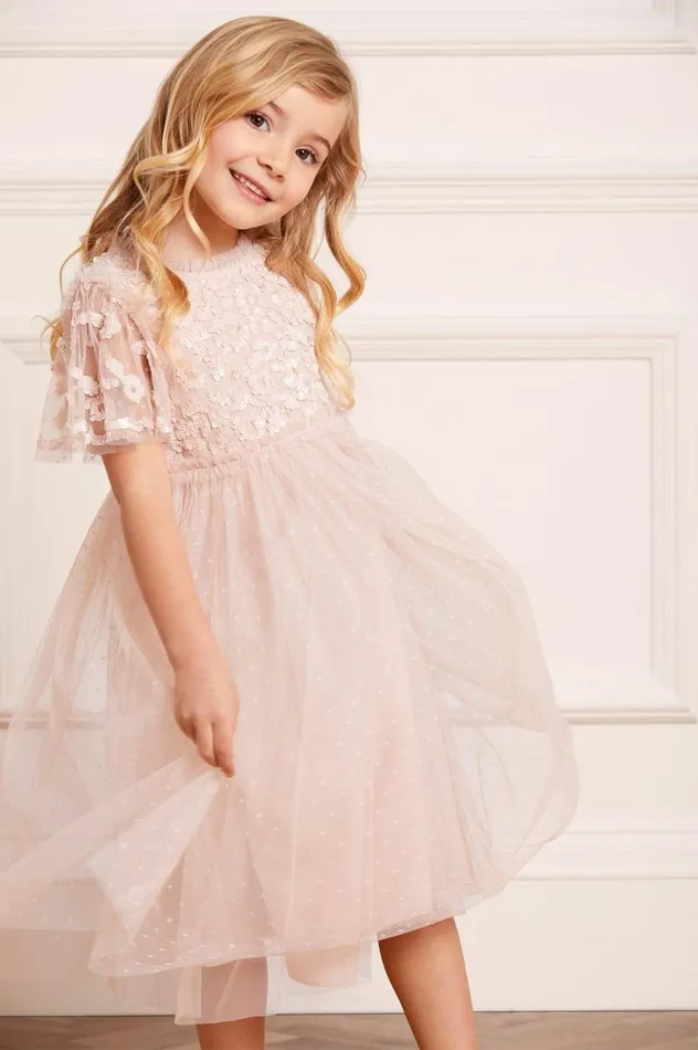 Needle and Thread Kids Formalwear Lilybelle Kids Dress Pink 8211 KidsWomen
