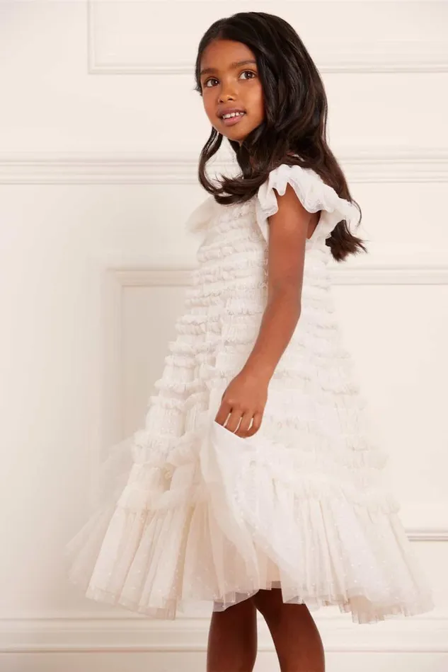 Needle and Thread Kids Formalwear Lisette Kids Dress Champagne 8211 KidsWomen