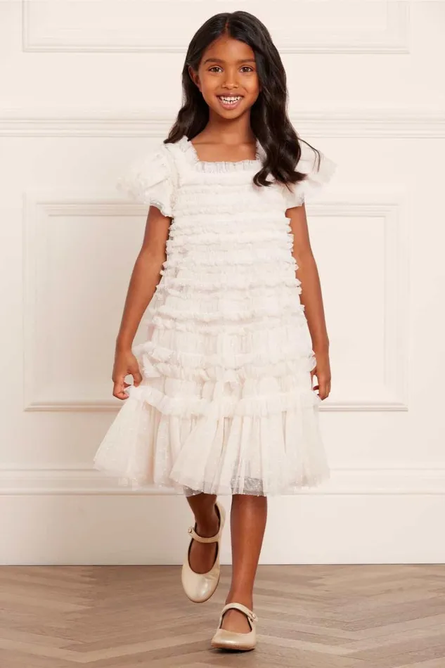 Needle and Thread Kids Formalwear Lisette Kids Dress Champagne 8211 KidsWomen