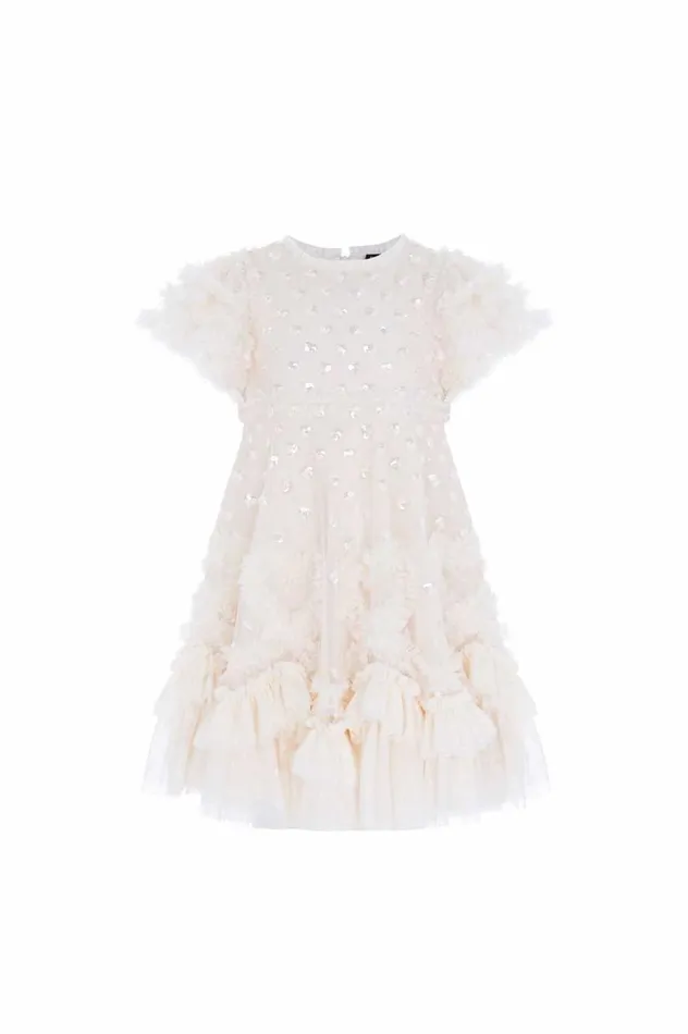 Needle and Thread Kids Formalwear Love Letter Kids Dress Champagne 8211 KidsWomen