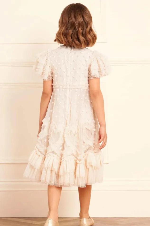 Needle and Thread Kids Formalwear Love Letter Kids Dress Champagne 8211 KidsWomen