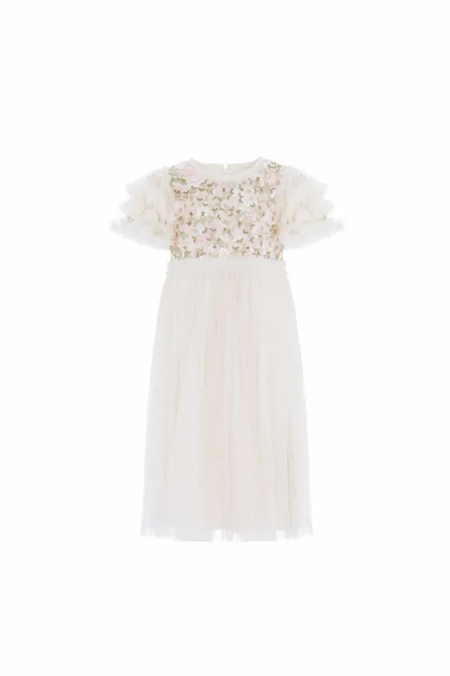 Needle and Thread Kids Formalwear Posy Bodice Kids Dress Champagne 8211 KidsWomen