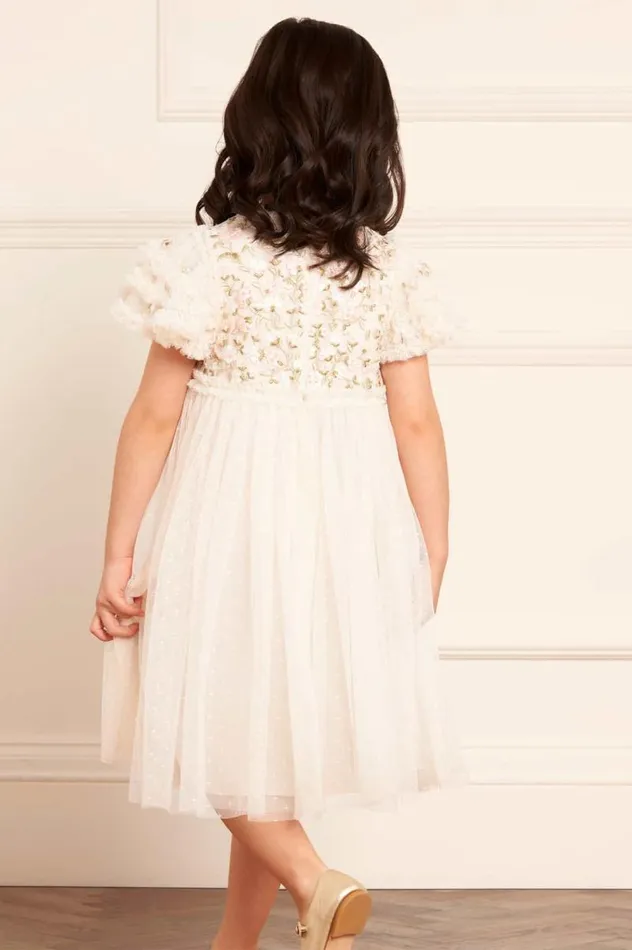 Needle and Thread Kids Formalwear Posy Bodice Kids Dress Champagne 8211 KidsWomen