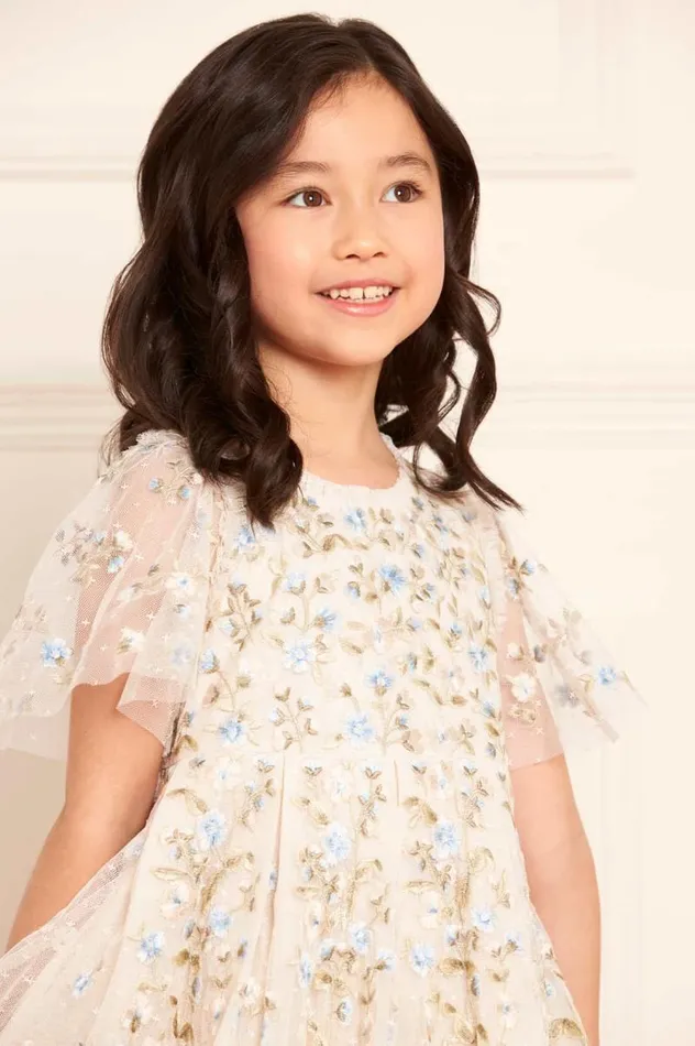 Needle and Thread Kids Formalwear Posy Pirouette Kids Prom Dress Champagne 8211 KidsWomen