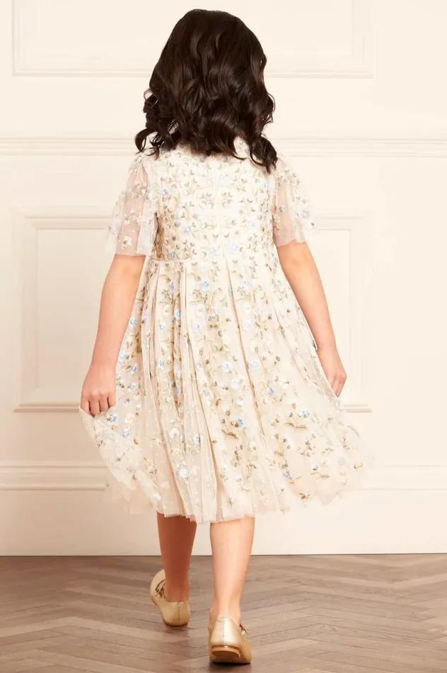Needle and Thread Kids Formalwear Posy Pirouette Kids Prom Dress Champagne 8211 KidsWomen