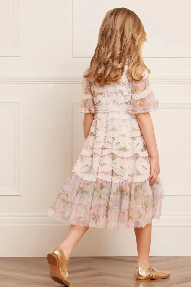 Needle and Thread Kids Formalwear Rose Powder Ingrid Kids Dress Multi 8211 Kids