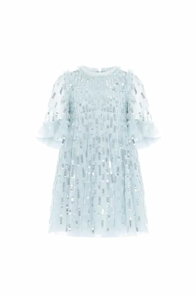 Needle and Thread Kids Formalwear Sequin Dash Kids Dress Blue 8211 Kids