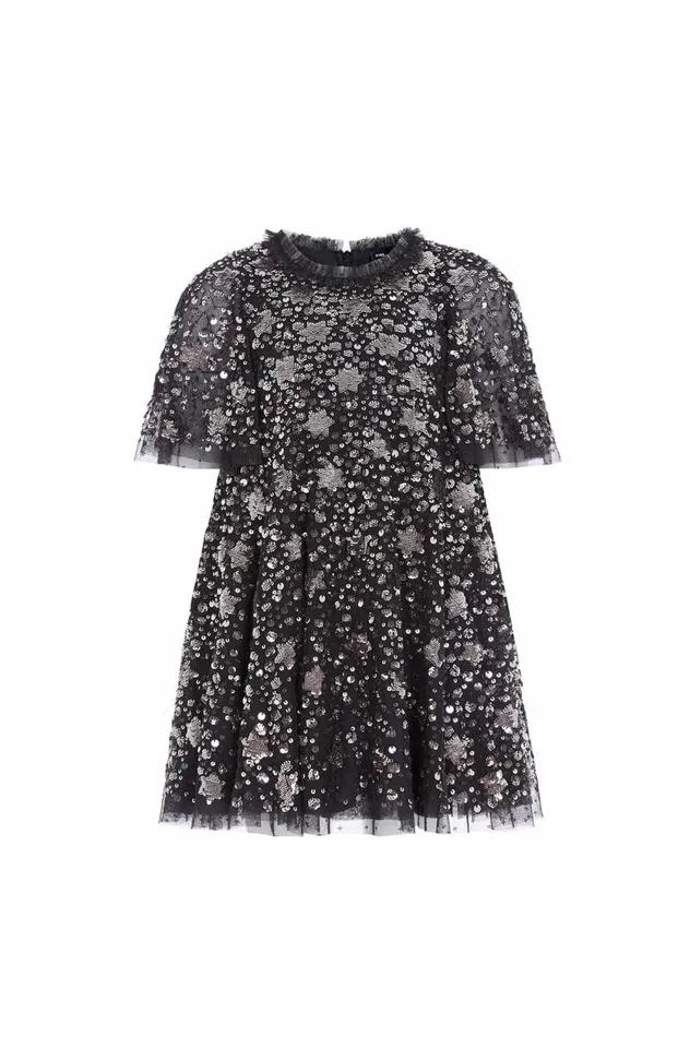 Needle and Thread Kids Formalwear Shooting Stars Kids Dress Black 8211 Kids