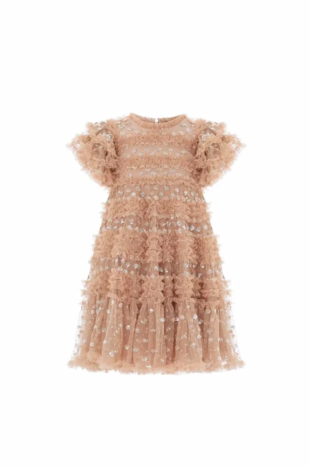 Needle and Thread Kids Formalwear Vivian Kids Dress Beige 8211 Kids